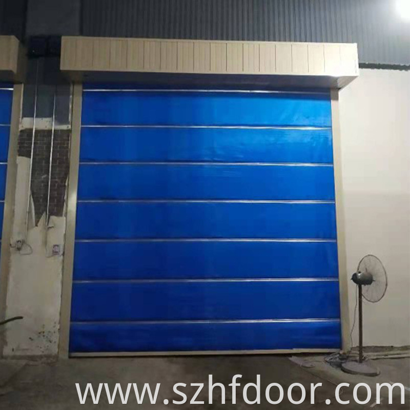 Class A fire shutter door